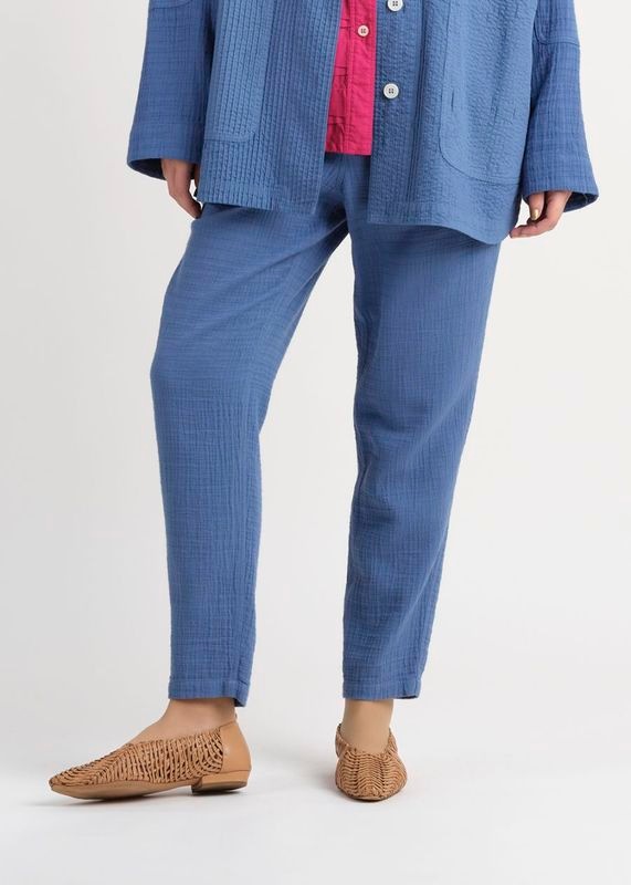 コットンガーゼクレープパンツ