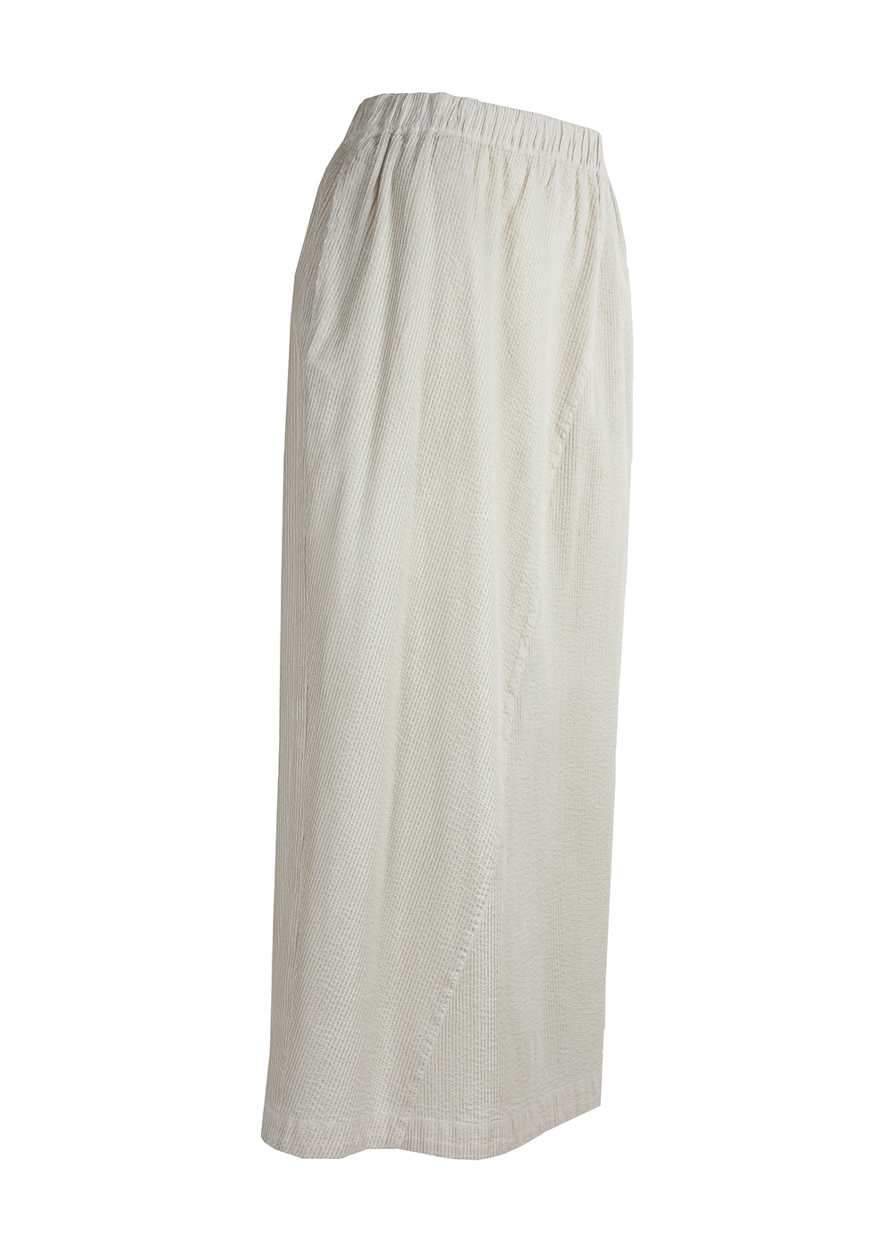 マイクロピンタックストレートスカート