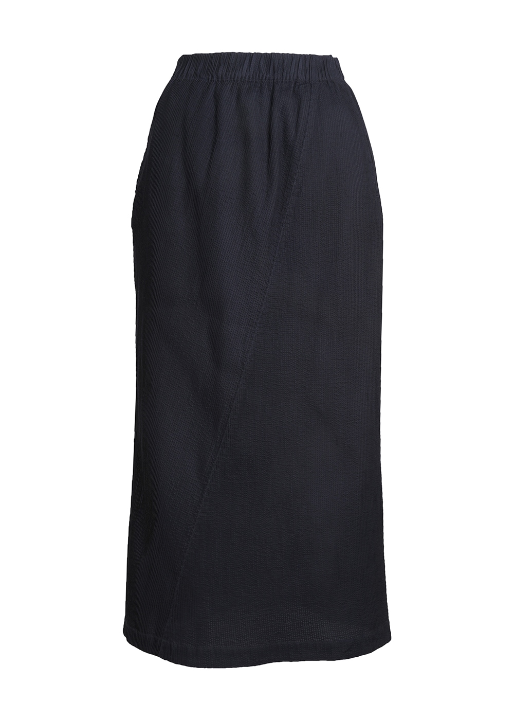 マイクロピンタックストレートスカート