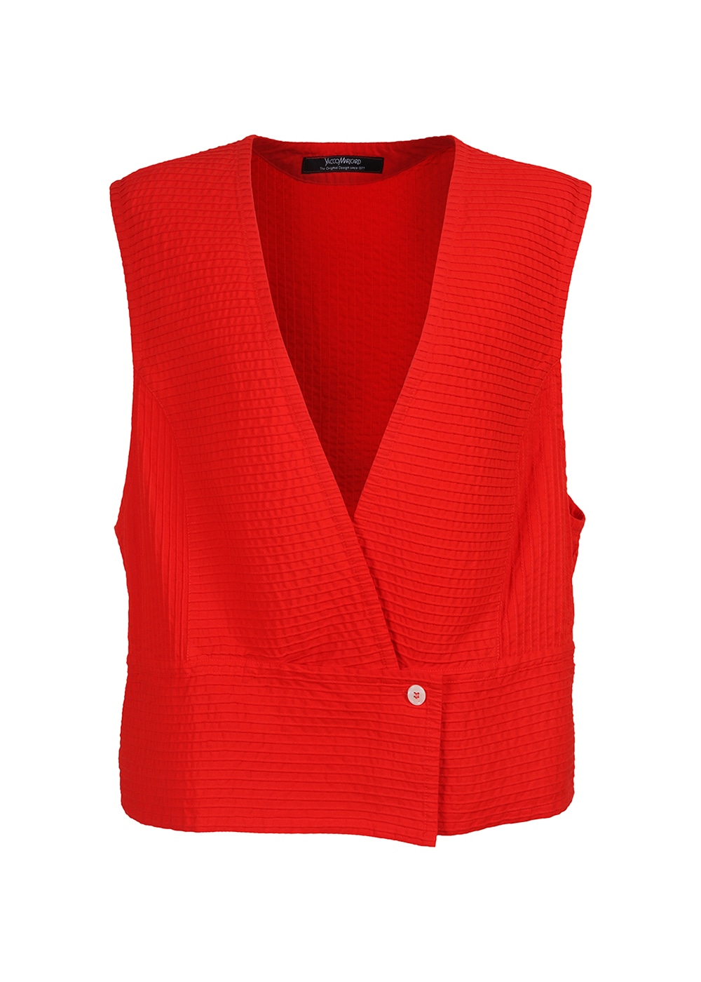 【再マークダウン】裾切り替えショートベスト