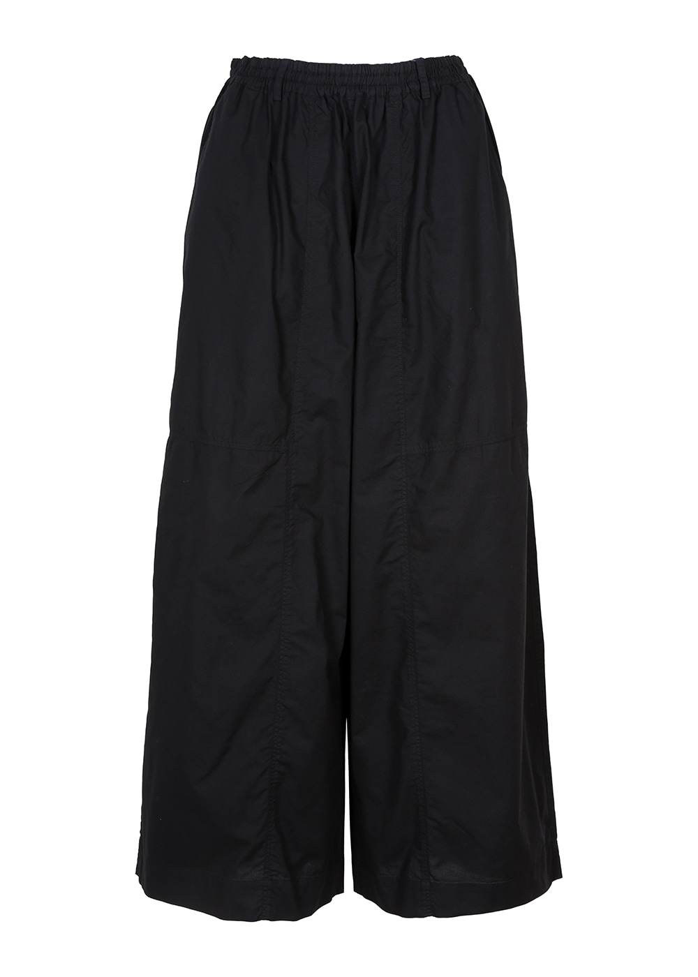 キャラコ素材ボリュームパンツ