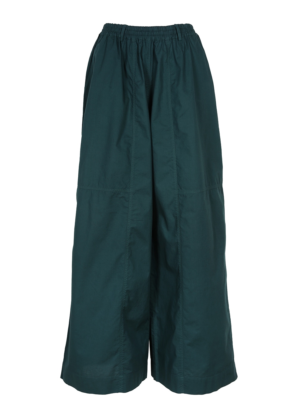 キャラコ素材ボリュームパンツ