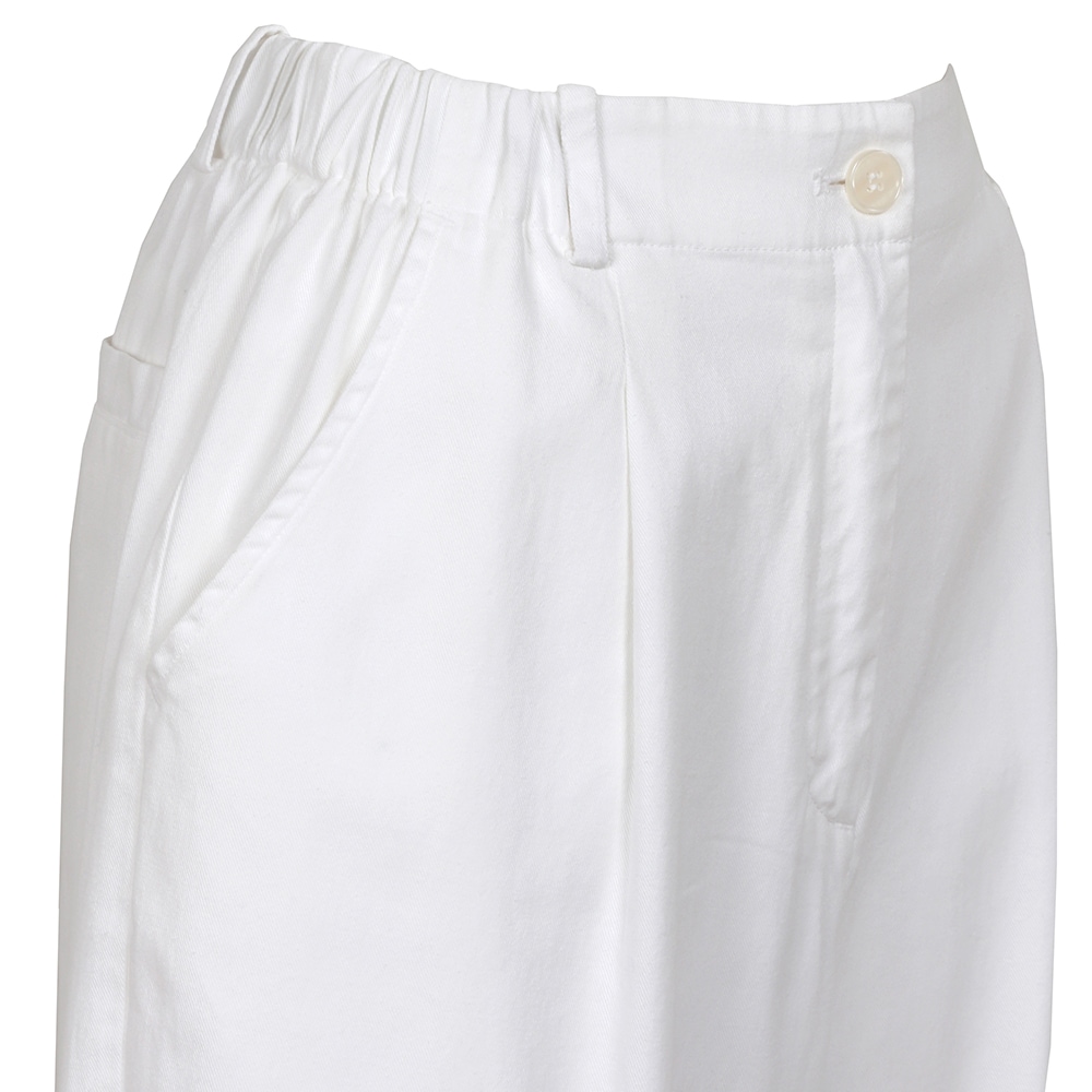 白花アップリケパンツ