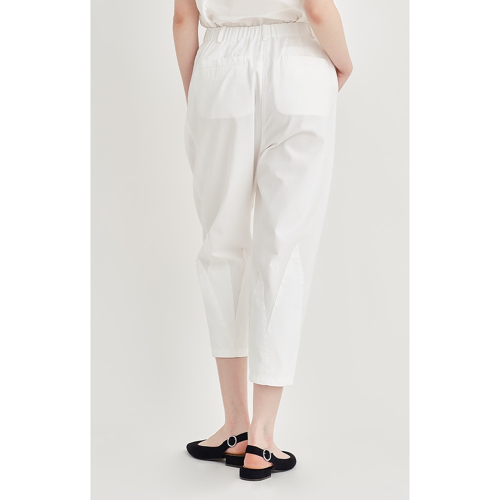 白花アップリケパンツ