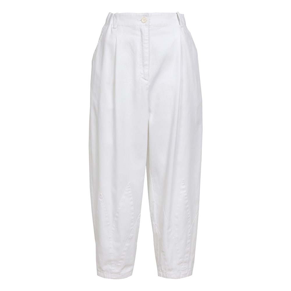 白花アップリケパンツ
