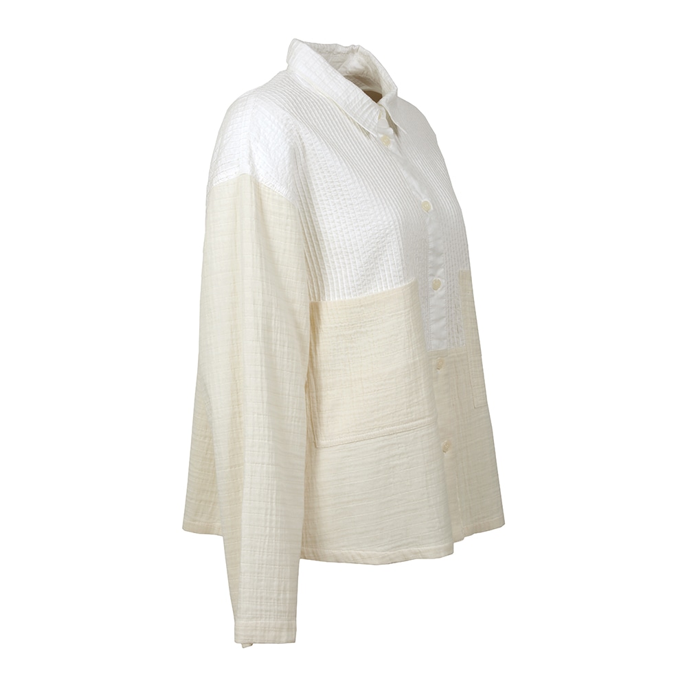 コットンガーゼクレープシャツ