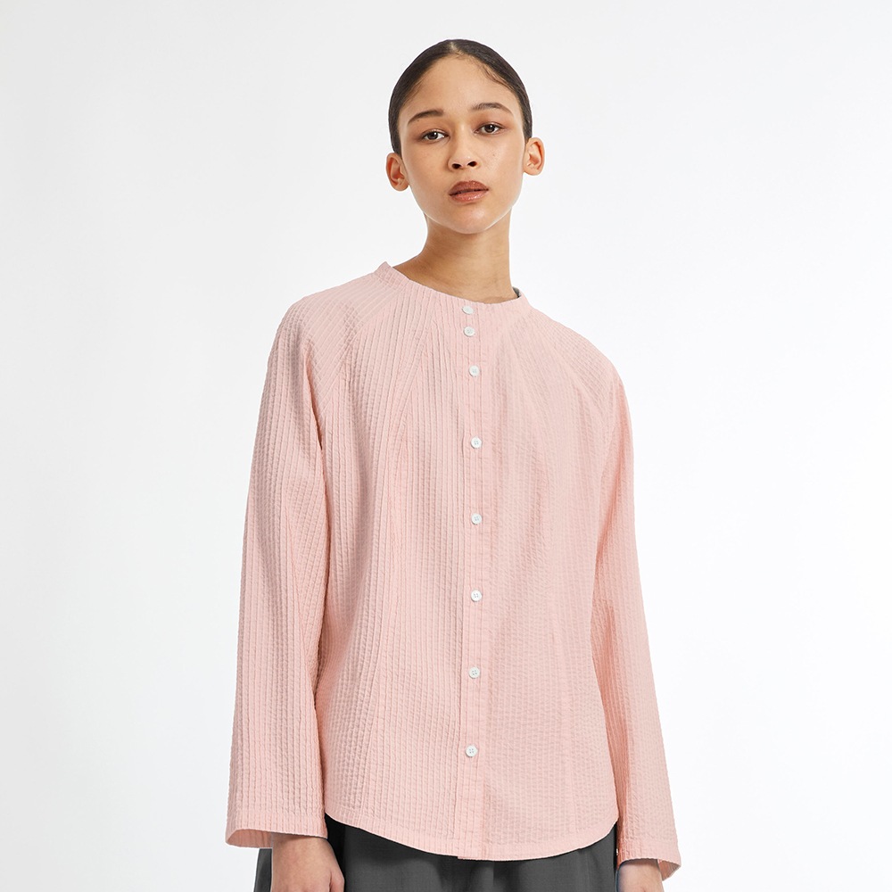 BASIC】総ピンタックボトルネックシャツ | ITEM | YACCOMARICARD CORE