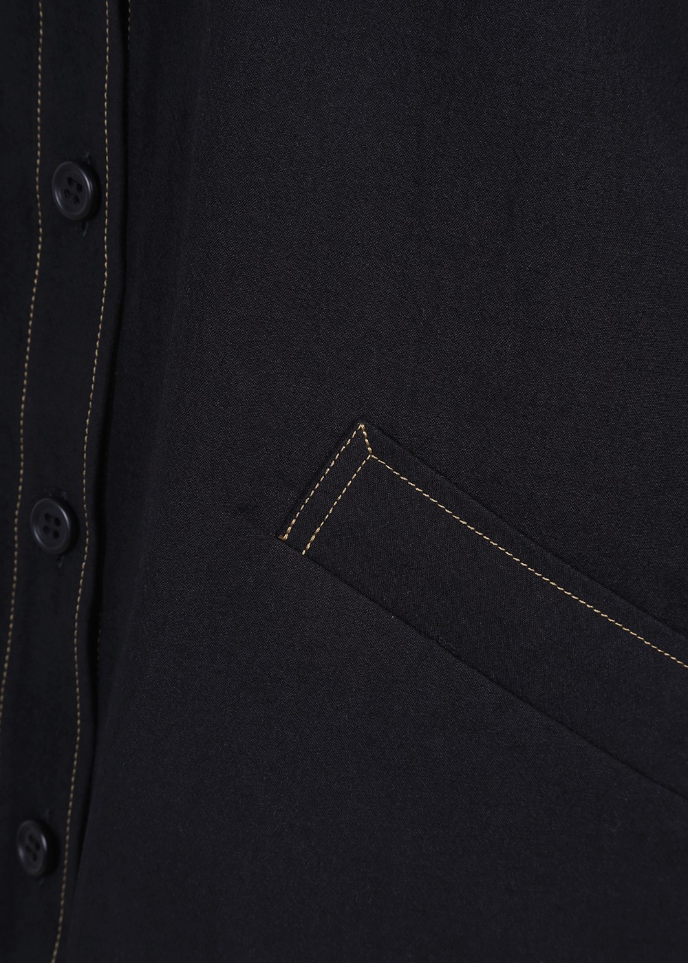 サークル抜染プリントワイドシャツ