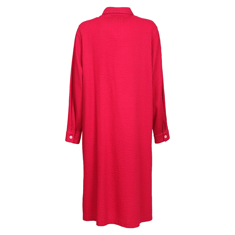 ソフトツイルコットン総ピンタックドレス