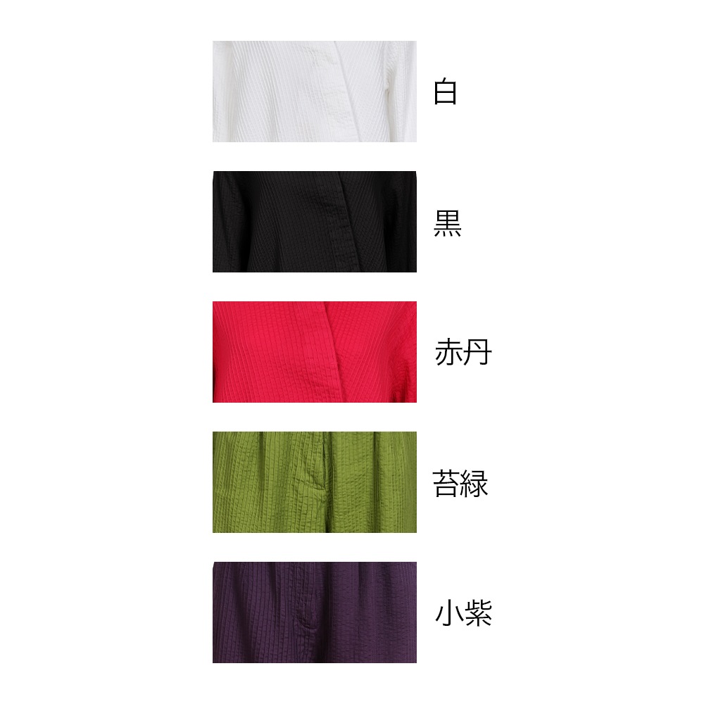 ソフトツイルコットン総ピンタックドレス