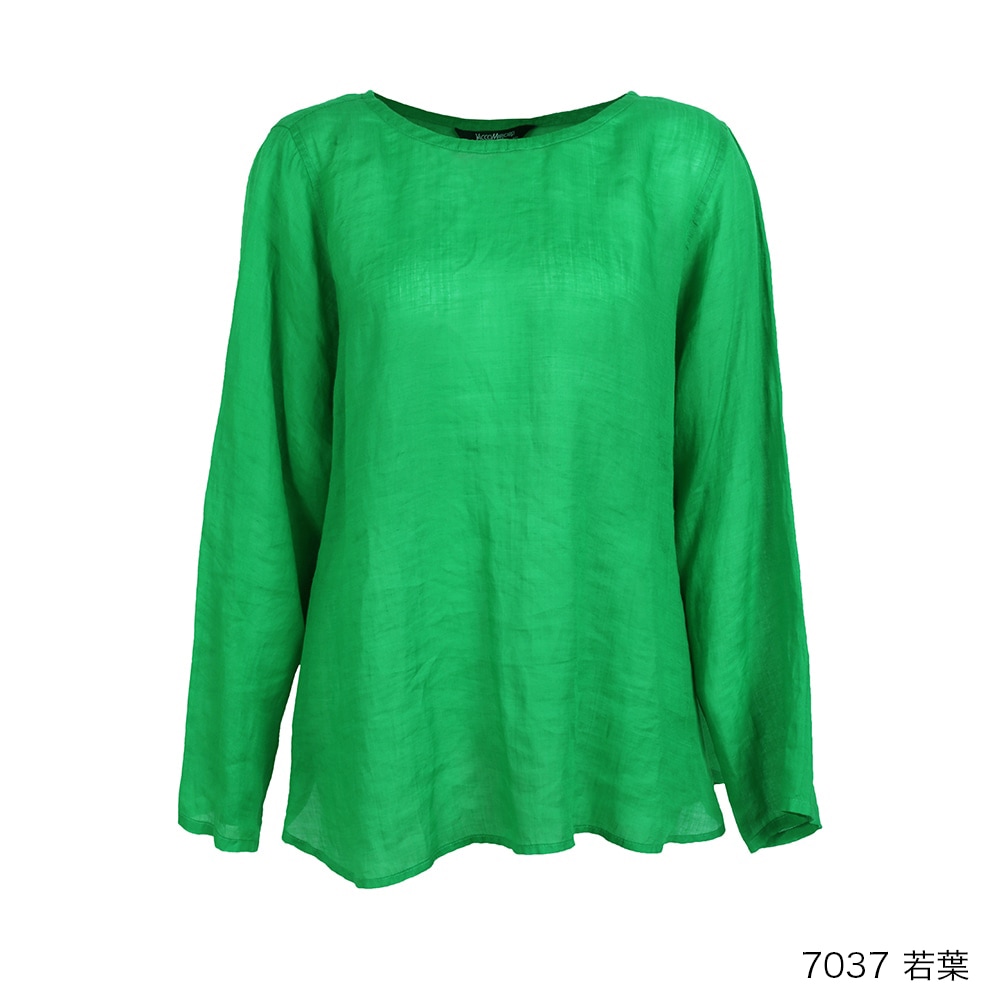 ラミーボイル長袖Tブラウス