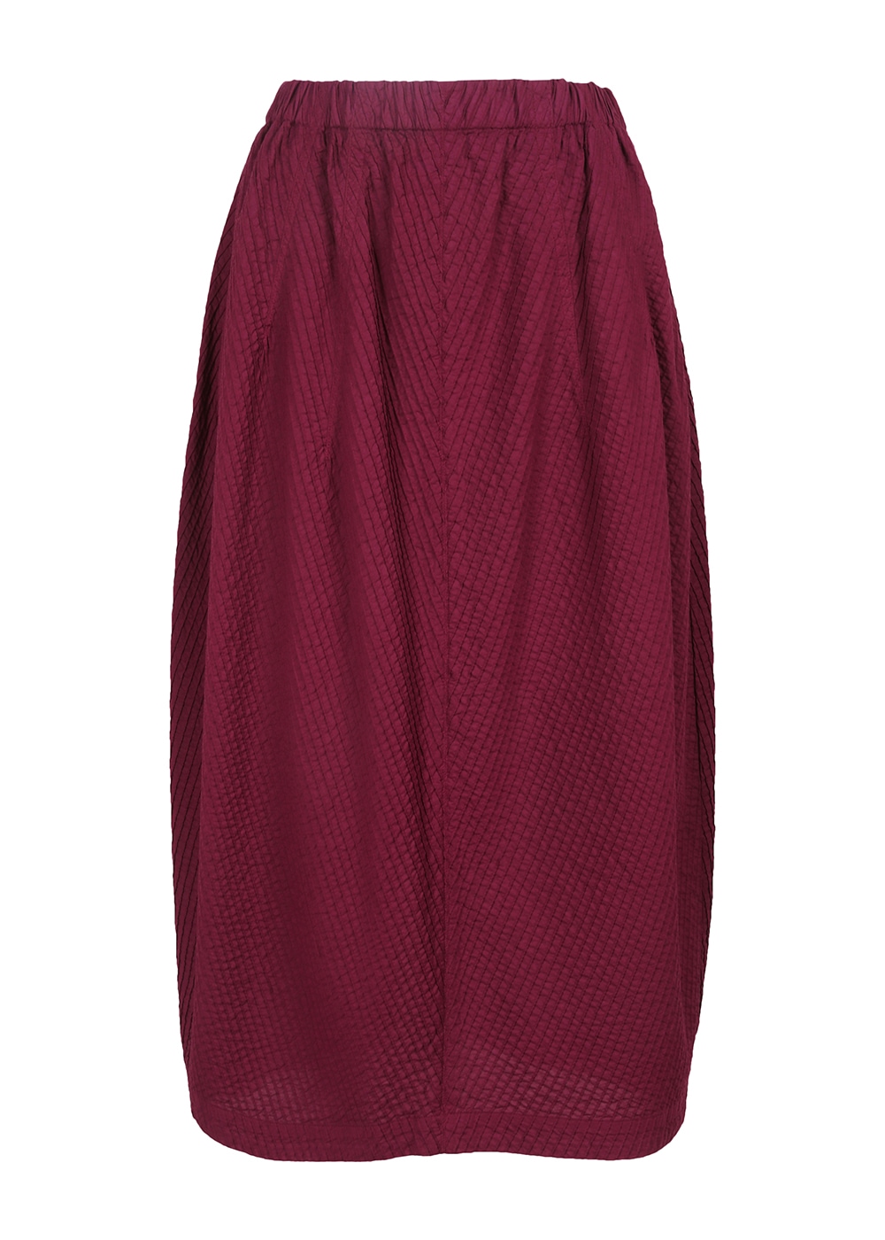 バレルラインピンタックスカート