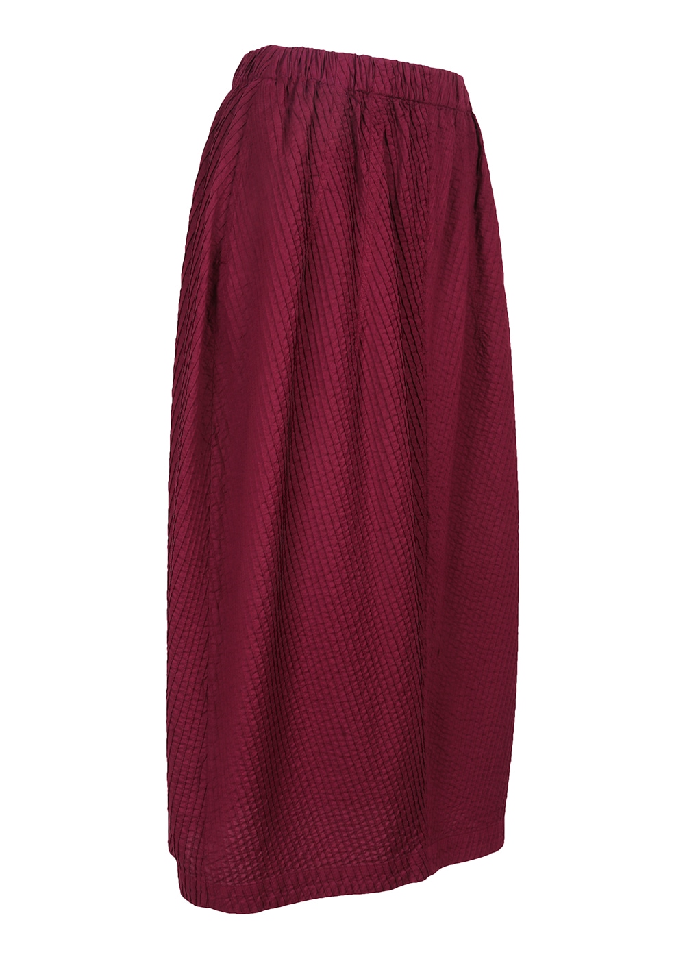 バレルラインピンタックスカート