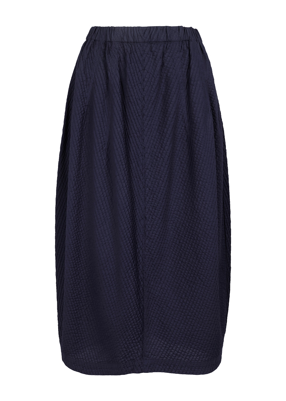 バレルラインピンタックスカート