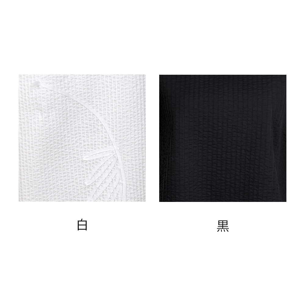 スパンテープ刺繍ドレス