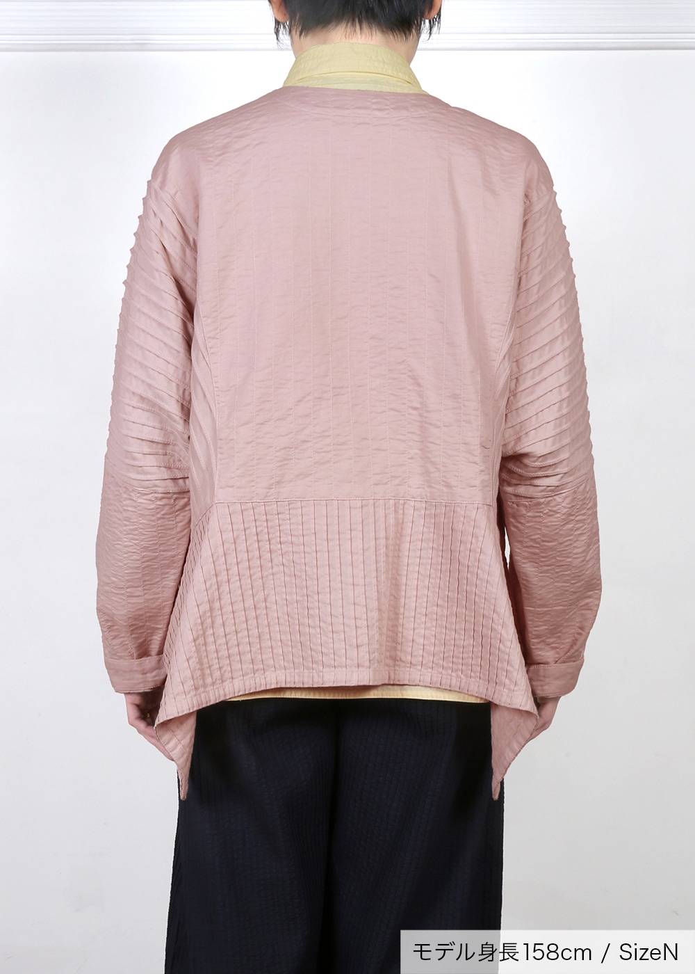 素材MIXパッチワークジャケット