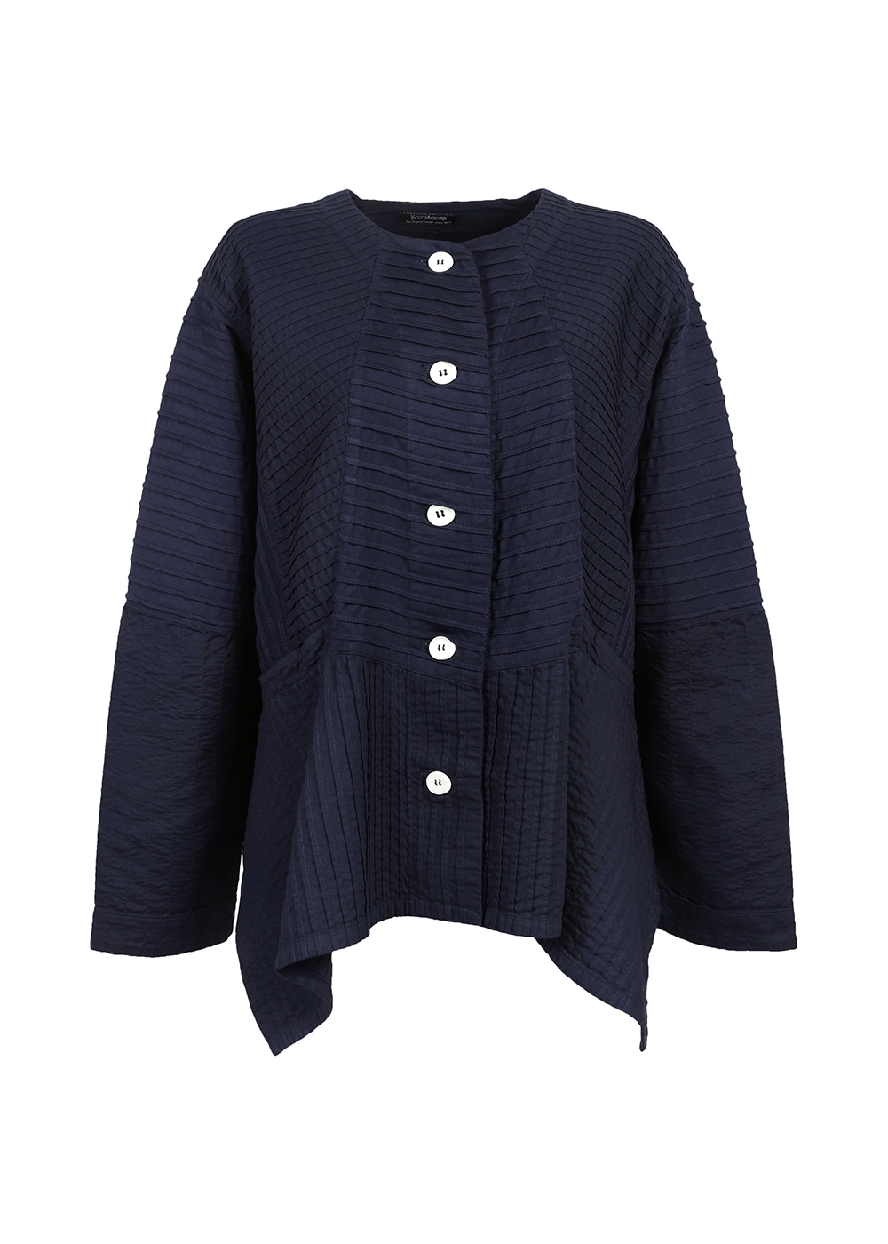 素材MIXパッチワークジャケット