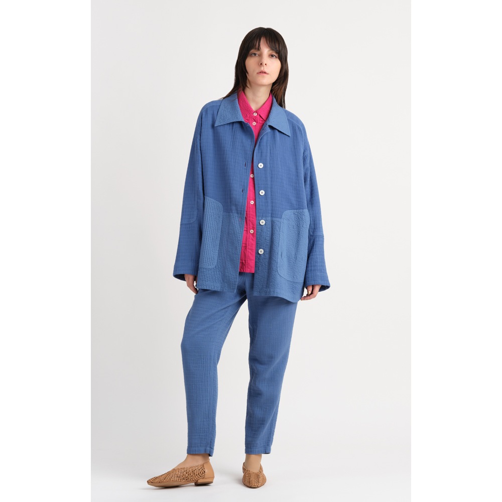 コットンガーゼクレープパンツ