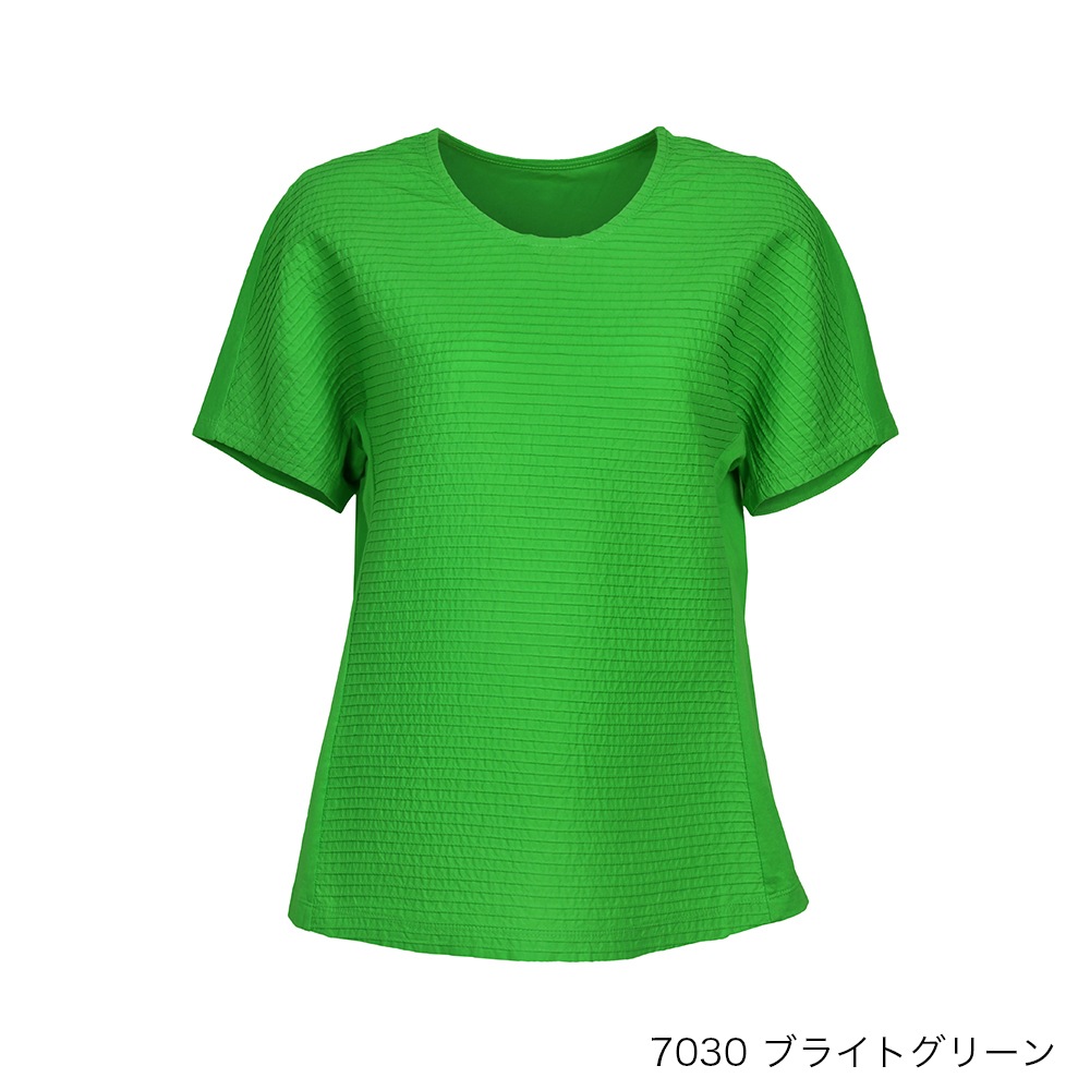 前横ピンタックTシャツ