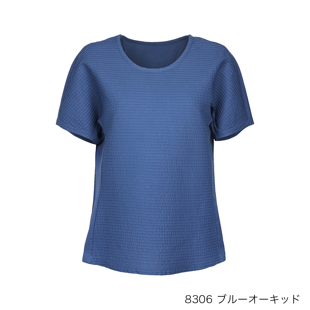 前横ピンタックTシャツ