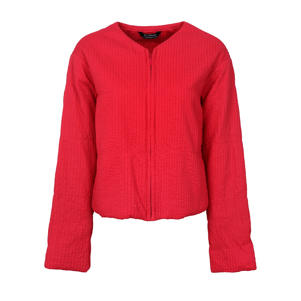 総ピンタックキルトジャケット