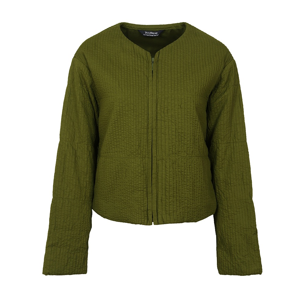 総ピンタックキルトジャケット