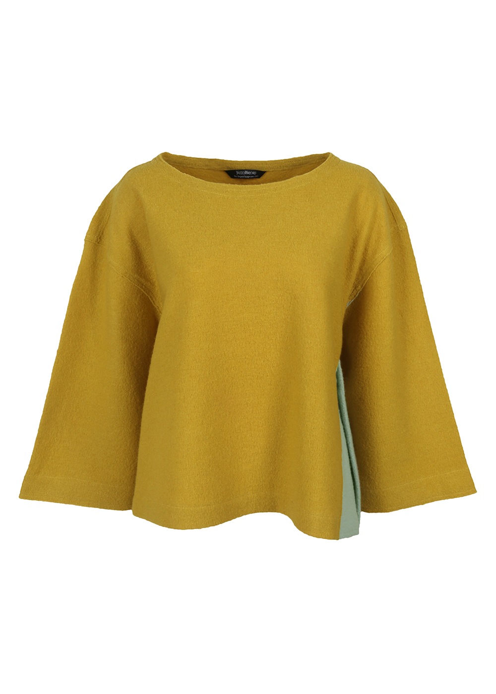 圧縮ニットサイドスリットプルオーバー