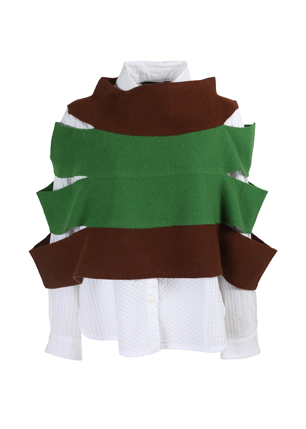 圧縮ニットスリット入りスヌード