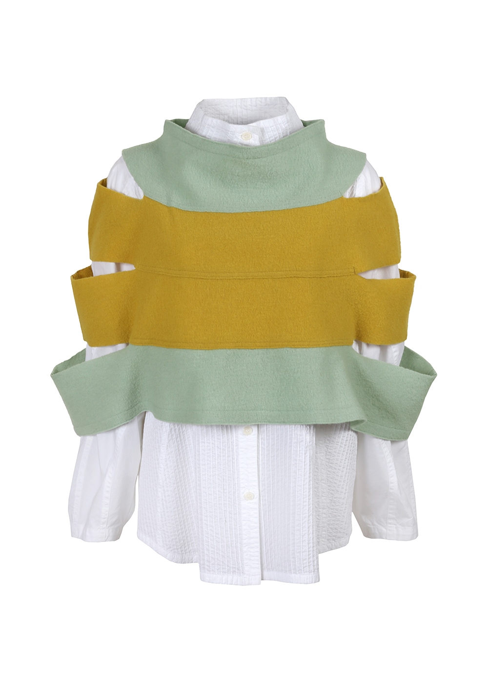 圧縮ニットスリット入りスヌード