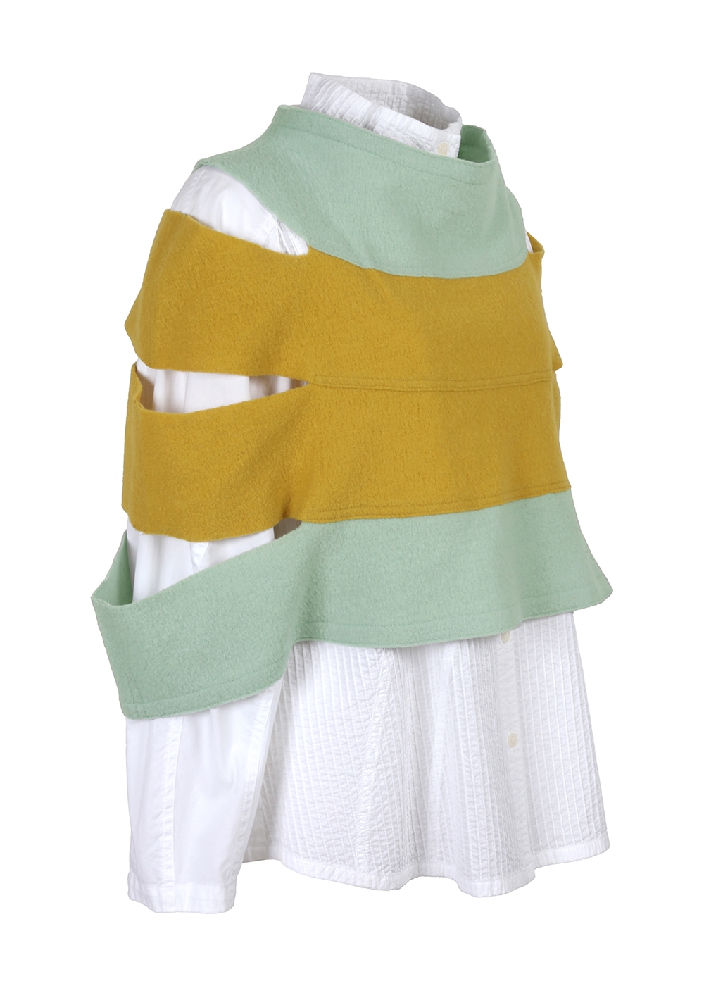 圧縮ニットスリット入りスヌード