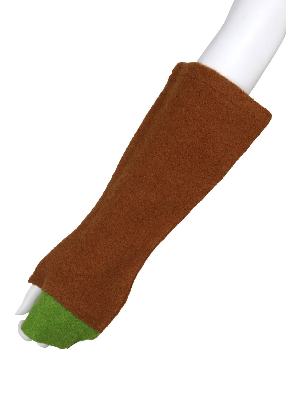 圧縮ニット配色アームウォーマー