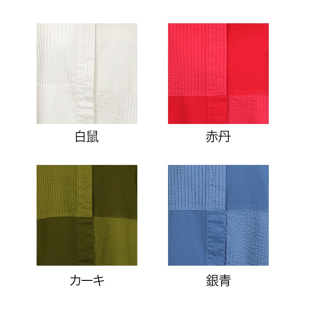 市松シャツ(カツラギ)