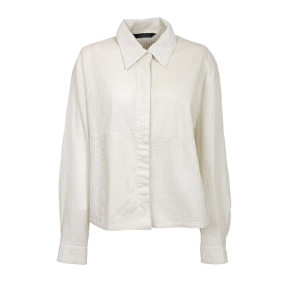 市松シャツ(カツラギ)