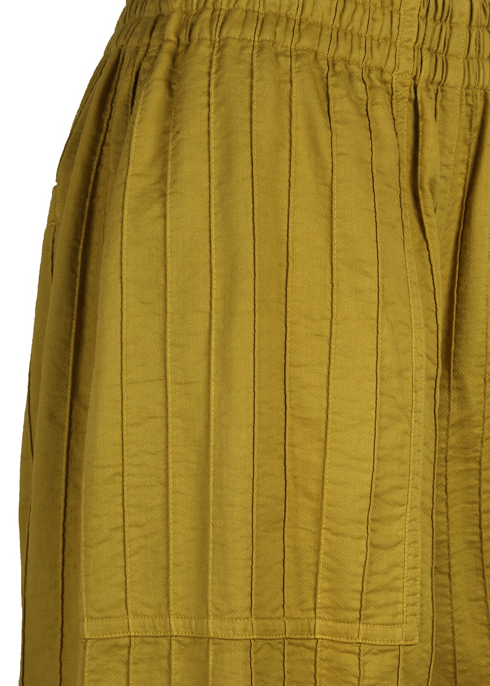 6重ガーゼ裾ゴムパンツ