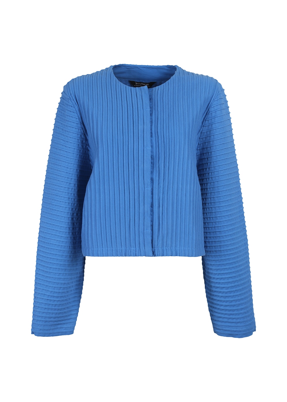 縦ピンタックカットソージャケット