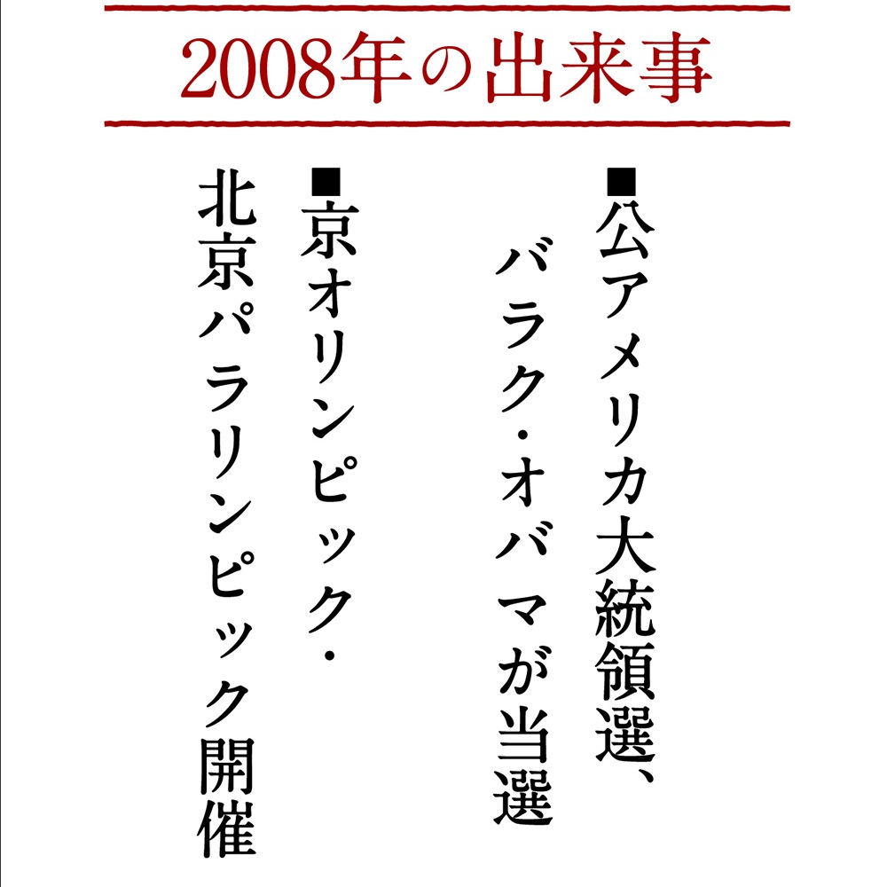 長期熟成古酒 悠久乃杜　2008年
