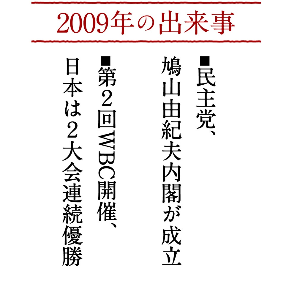 長期熟成古酒 悠久乃杜　2009年