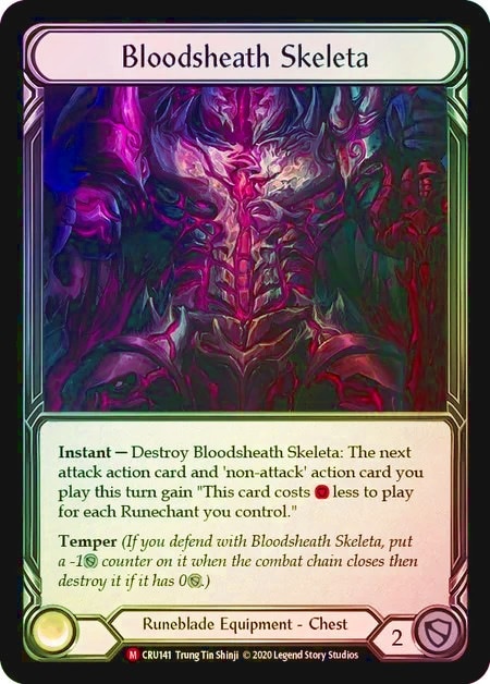 Censor RF 3枚 flesh and blood fab Blood Splattered Vest | Legendary [Extended Art Cold Foil