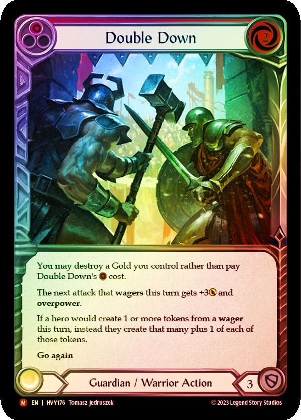 暴力の饗宴/Heavy Hitters,Rainbow Foil | TCG Shop Go Again | Flesh