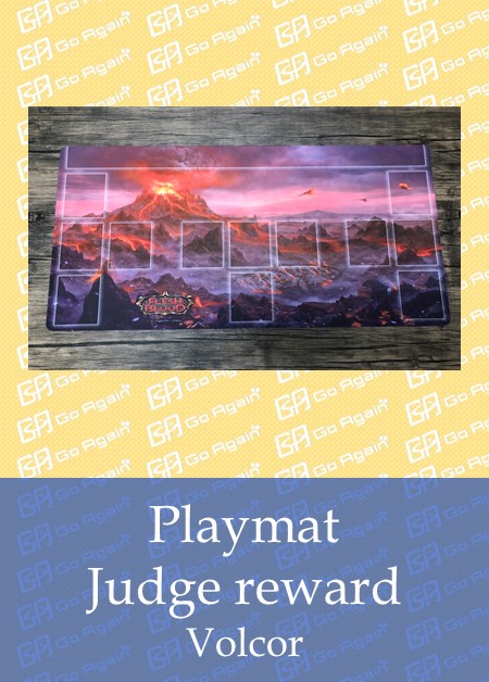 【Flesh and Blood】Volcor ジャッジ プレイマット Flesh and Blood】Volcor ジャッジ プレイマット New Judge
