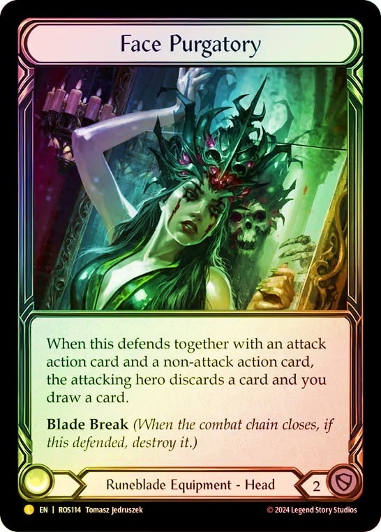 FAB 煉獄の相貌/Face Purgatory ROS EACF英語版 FAB 煉獄の相貌/Face Purgatory ROS EACF英語版 EN【Rainbow Foil