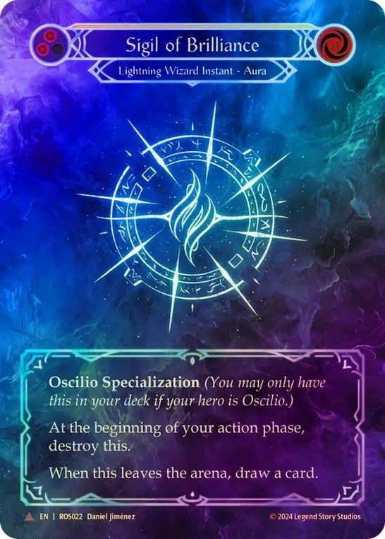 Sigil of Brilliance / 光輝の印 EN Marvel ENG】【Cold Foil