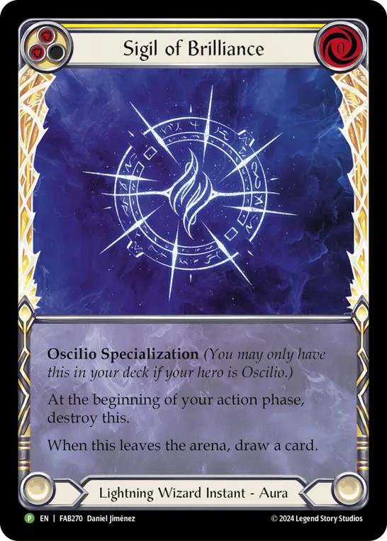 Sigil of Aether プロモ RF 1枚 LGS366 FaB 英語版 Sigil of