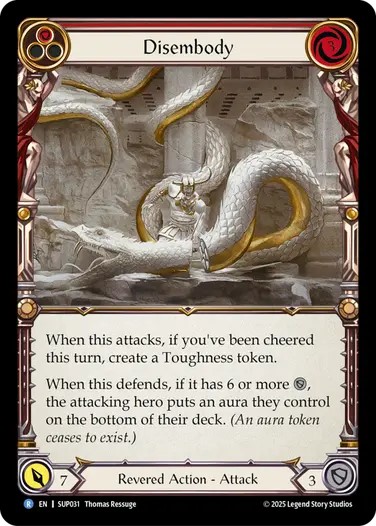 【ENG】[Revered] 離身 / Disembody [SUP] | 闘魂激突/Super Slam,Non Foil,Revered ...