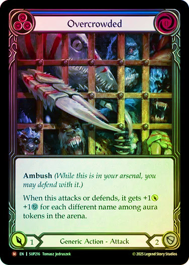 ENG】【Rainbow Foil】[Generic] 大混雑 / Overcrowded [SUP] | 闘魂