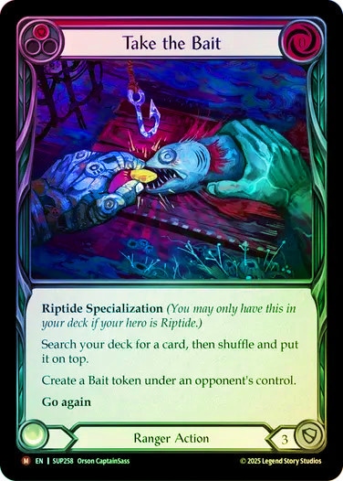 その他 Master Cog (Rainbow Foil) ENG】【Rainbow Foil】[Ranger] 餌への食い付き / Take the Bait [SUP