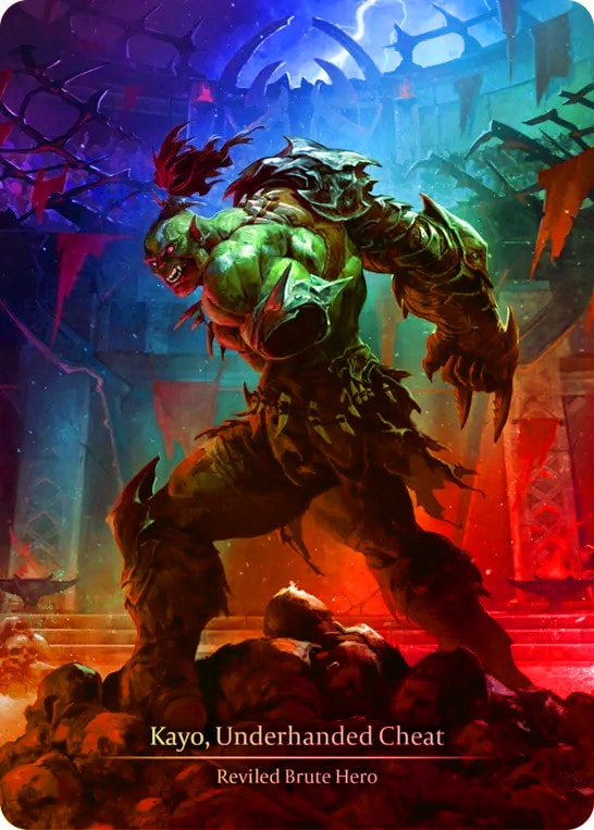 FaB 隻猾な凶賊、ケイヨ 英語版　Mavel Cold Foil FaB 隻猾な凶賊、ケイヨ 英語版 Mavel Cold Foil ENG】【Cold