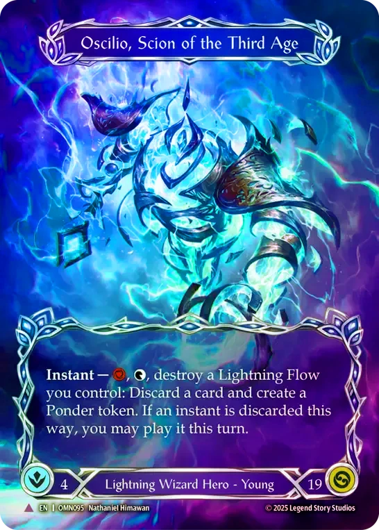 ENG】【Cold Foil】【Marvel】[Lightning Wizard] 第三紀の継承者