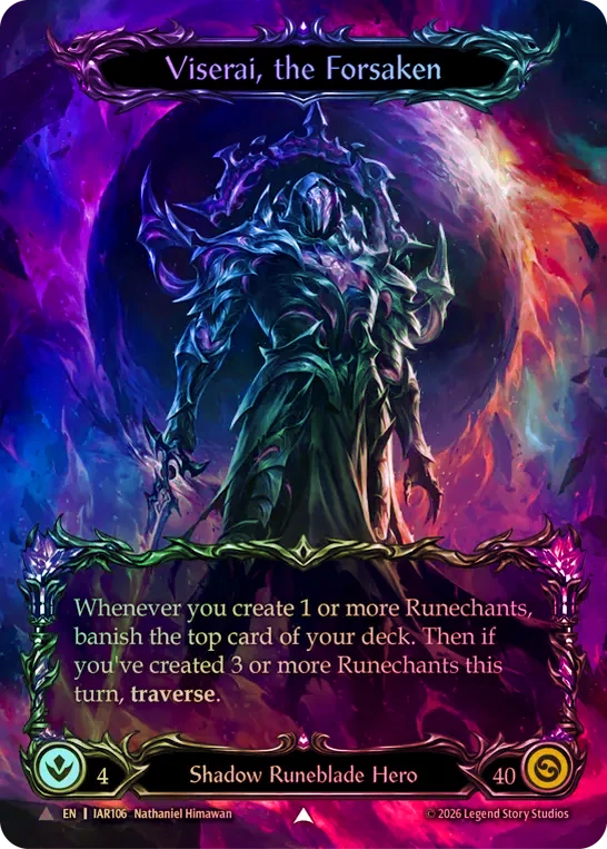 ENG】【Cold Foil】【Marvel】[Shadow Runeblade] 孤絶されし者