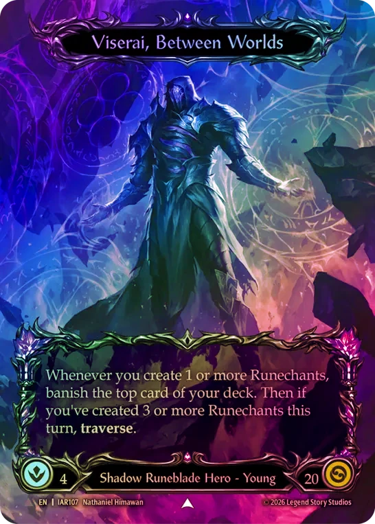 ENG】【Cold Foil】【Marvel】[Shadow Runeblade] 世界の狭間